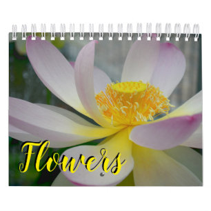 calendrier de fleur de 18 mois