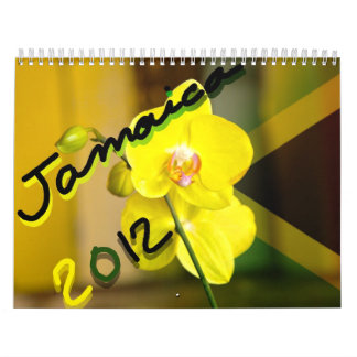 Calendrier de fleur de la Jamaïque