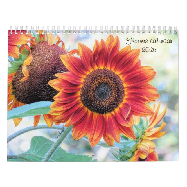 Calendrier de fleurs 2026  (Protection)