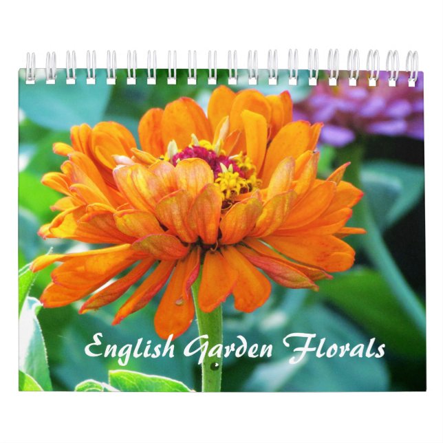 Calendrier de Fleurs du Jardin Anglais 2014 (Protection)