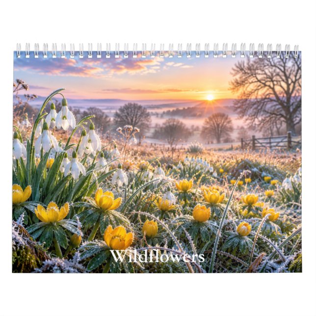 Calendrier de fleurs sauvages  (Protection)