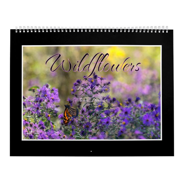 Calendrier de fleurs sauvages par Thomas Minutolo (Protection)