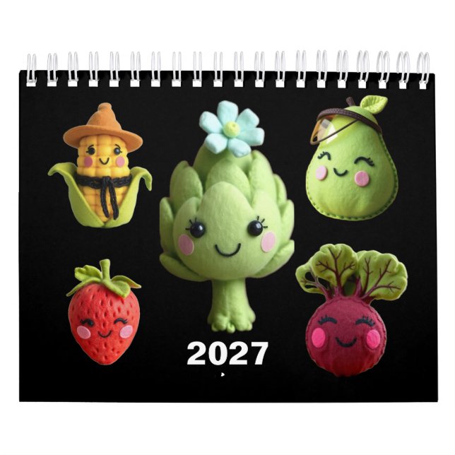 Calendrier de fruits et légumes 2027 (Protection)