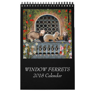Calendrier de furets de fenêtre