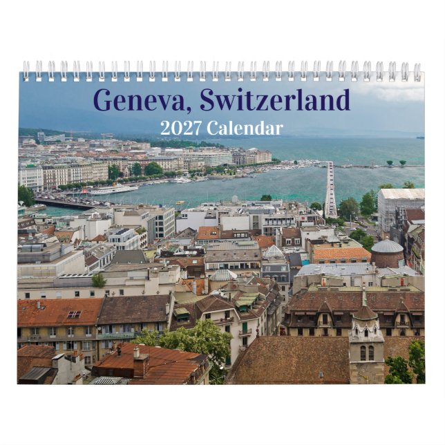 Calendrier de Genève, Suisse 2026 (Protection)