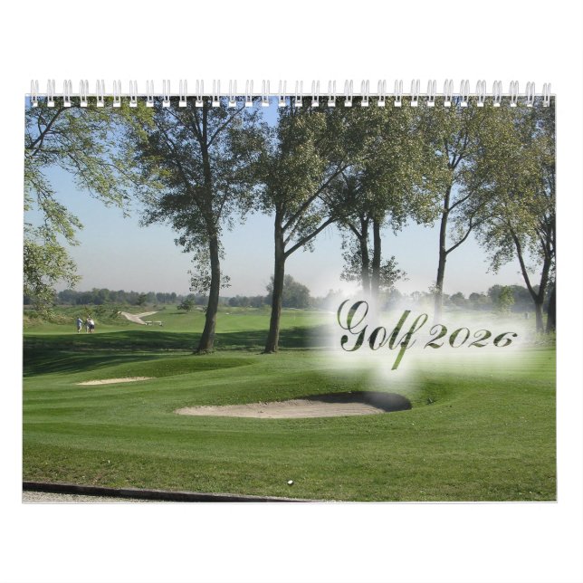 Calendrier de golf 2026 (Protection)