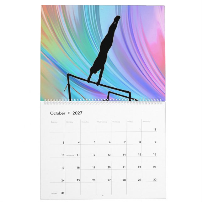 Calendrier de gymnastique (Oct 2027)