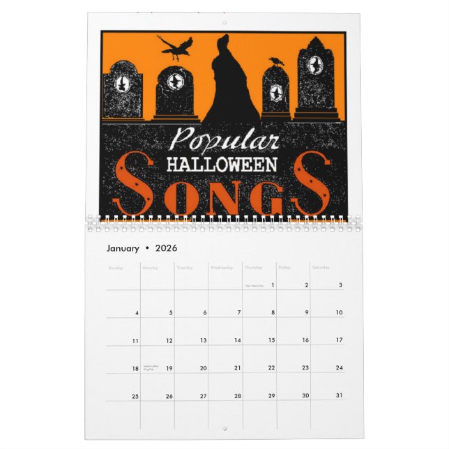 Calendrier de Halloween (Jan 2026)