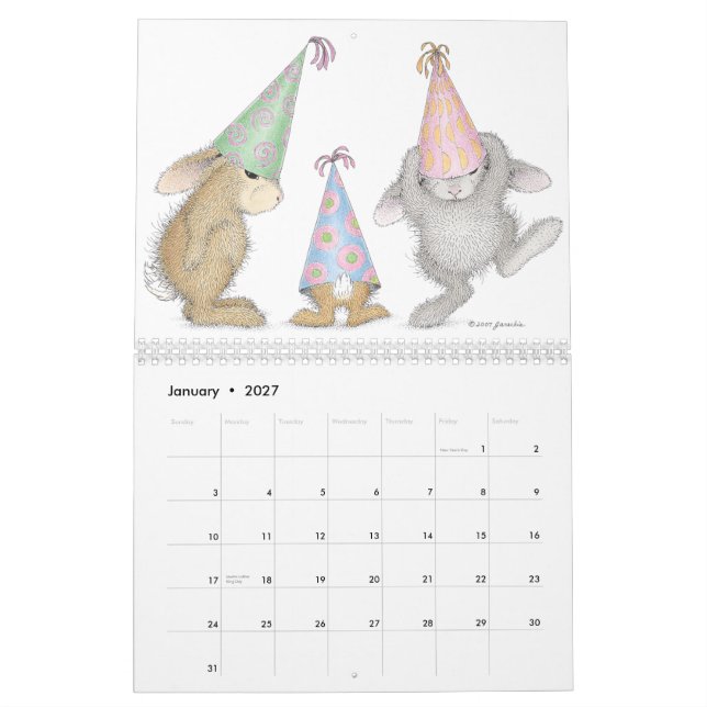 Calendrier de HappyHoppers® (Jan 2027)
