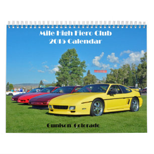 Calendrier de haut de Fieros 2015 de mille