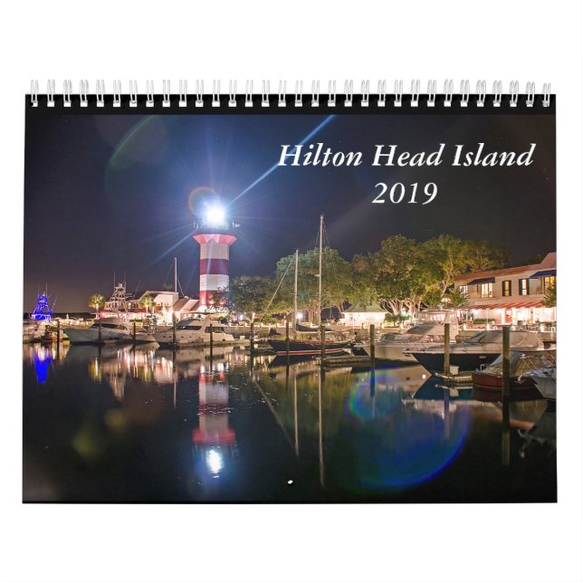 Calendrier de Hilton Head Island 2019 (Protection)