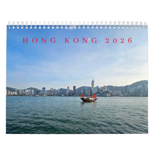 Calendrier de Hong Kong 2026 (Protection)