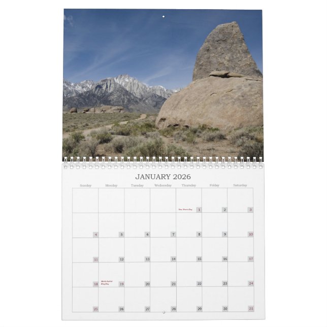 Calendrier de la Californie 2012 (Jan 2026)