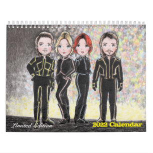 Calendrier de la collection de dessins animés 202