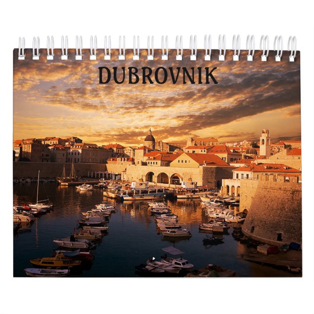 Calendrier de la Croatie Dubrovnik petit (Protection)