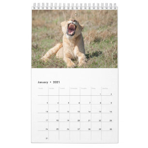 Calendrier de la faune 2021