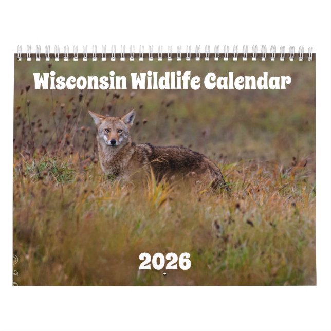 Calendrier de la faune du Wisconsin 2026 (Protection)