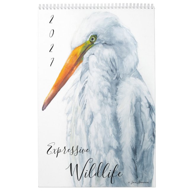 Calendrier de la faune expressive 2027 (Protection)
