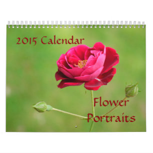 Calendrier de la fleur Portraits-2015