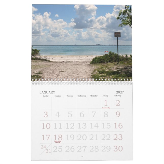 Calendrier de la Floride Etats-Unis 2011 (Jan 2027)