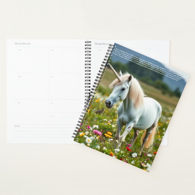 Calendrier de la licorne chanceuse (Devant avec enveloppe)