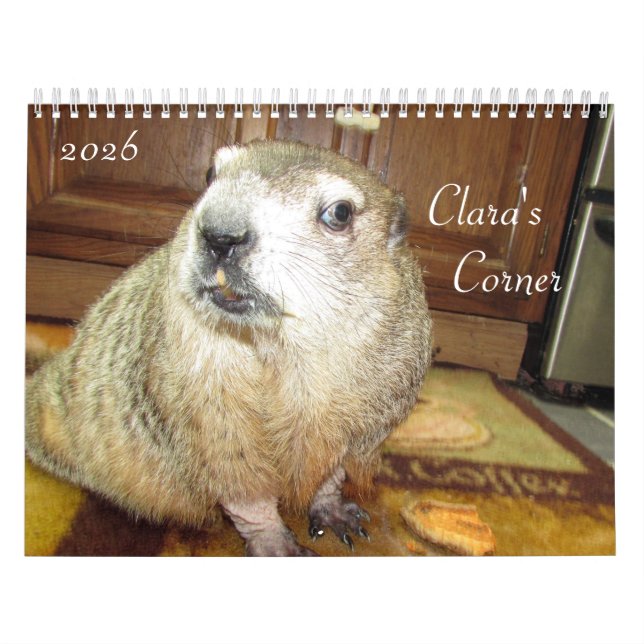 Calendrier de la marmotte de Clara 2026 B (Protection)
