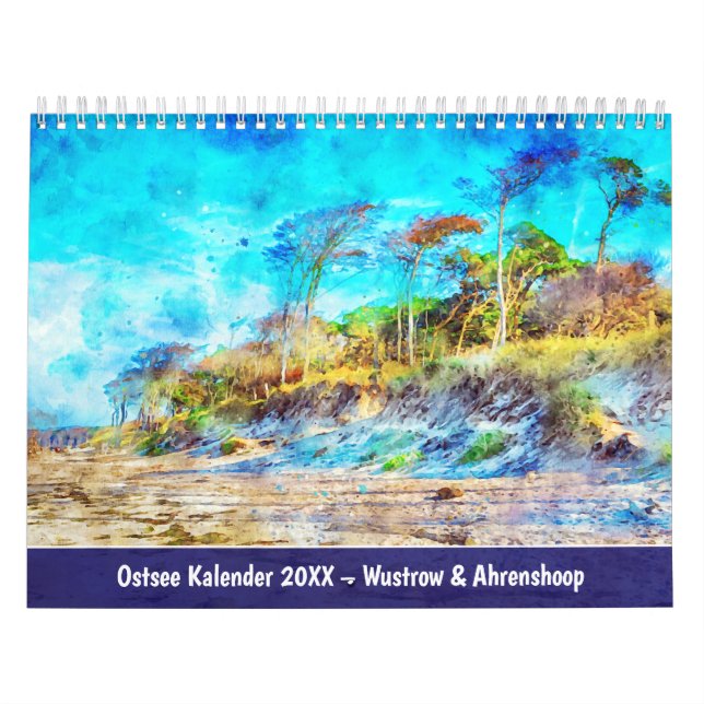 Calendrier de la mer Baltique - Wustrow & Ahrensho (Protection)