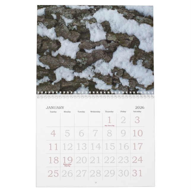 Calendrier de la nature 2013 (Jan 2026)