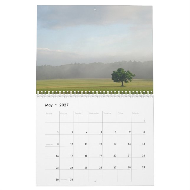 Calendrier de la nature 2026 (Mai 2027)