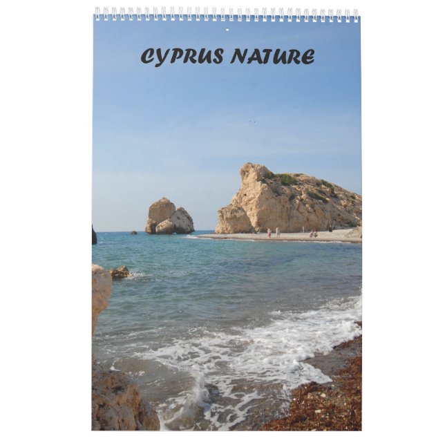 Calendrier de la nature chypriote (Dos)