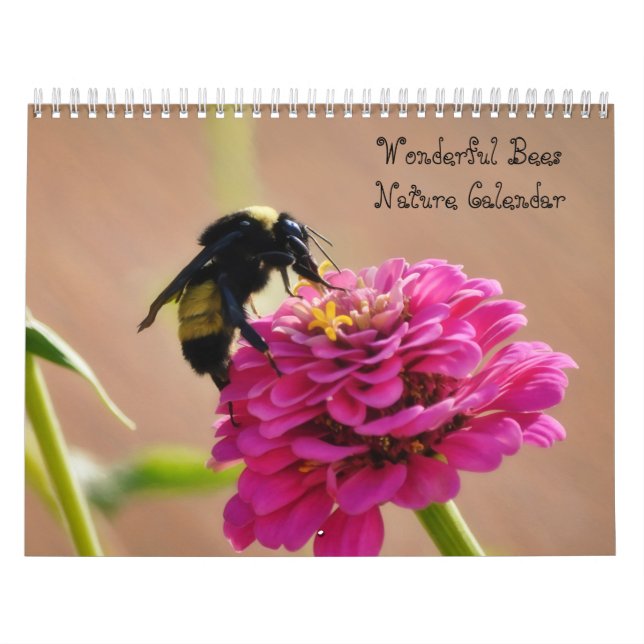 Calendrier de la nature des abeilles merveilleuses (Protection)