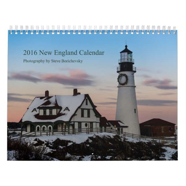 Calendrier de la Nouvelle-Angleterre 2016 (Protection)