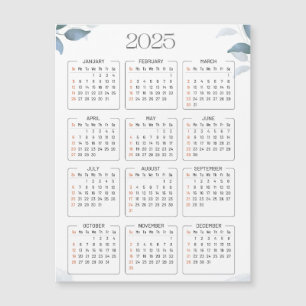 calendrier de la nouvelle année 2025