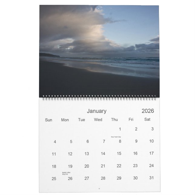 Calendrier de la Nouvelle Zélande 2010 (Jan 2026)