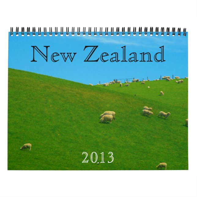 calendrier de la Nouvelle Zélande 2013 (Protection)