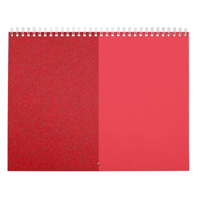 Calendrier de la paroi rouge de la tomate à large  (Protection)