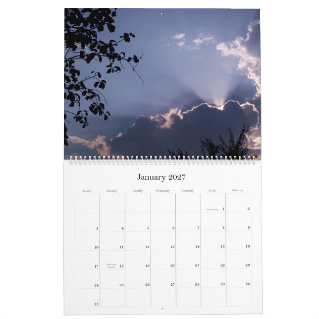 Calendrier de la photographie 2012 de Chris Osborn (Jan 2027)
