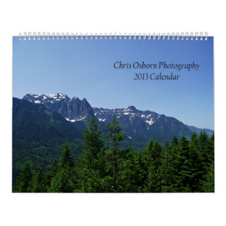 Calendrier de la photographie 2013 de Chris Osborn