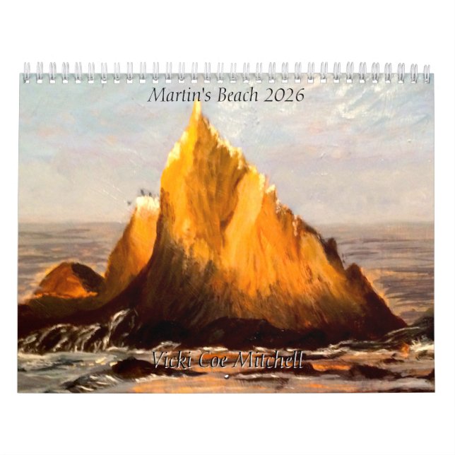 CALENDRIER de la plage Martin 2026 (Protection)