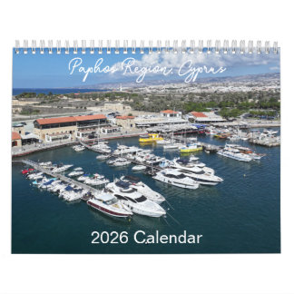 Calendrier de la région de Paphos 2026 par PaphosL