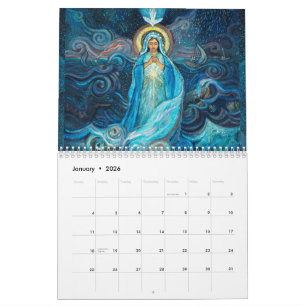 Calendrier de la Sainte Mère Marie d'images cathol