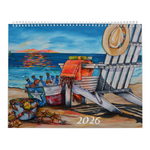Calendrier de la série d'artistes de plage 2026