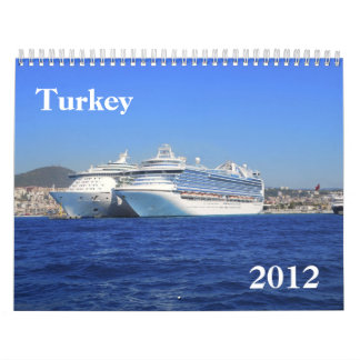Calendrier de la Turquie 2012