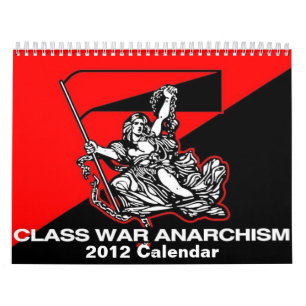 calendrier de l'anarchisme 2012 de guerre de