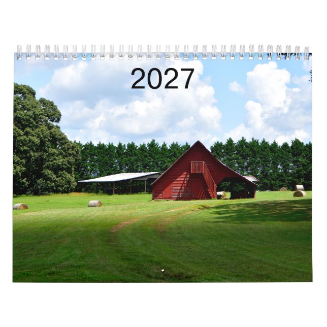 CALENDRIER DE L'ANNÉE 2027 (Protection)