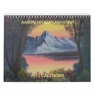 Calendrier de l'art 2013 d'Aaron Thomas