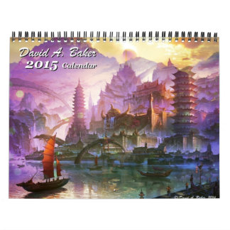 Calendrier de l'art 2015 de Fanastic par David A.
