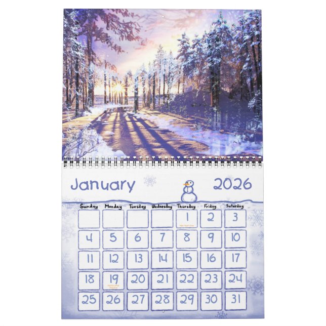 Calendrier de l'art 2015 de Fanastic par David A. (Jan 2026)