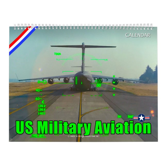 CALENDRIER DE L'AVIATION MILITAIRE AMÉRICAINE (Protection)