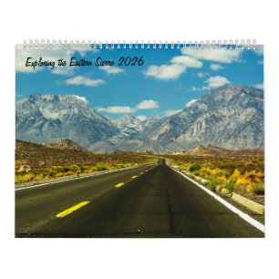 Calendrier de l'Eastern Sierra 2026 Route de mon